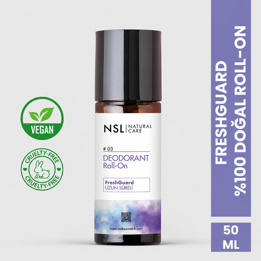 Deodorant Roll-On (FreshGuard) Uzun Süreli Kalıcılık 50 ml