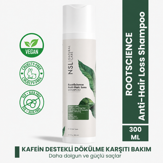 RootScience Dökülme Karşıtı Şampuan (Sülfatsız) 300 ml