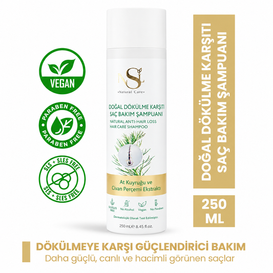 Doğal Dökülme Karşıtı Saç Bakım Şampuanı